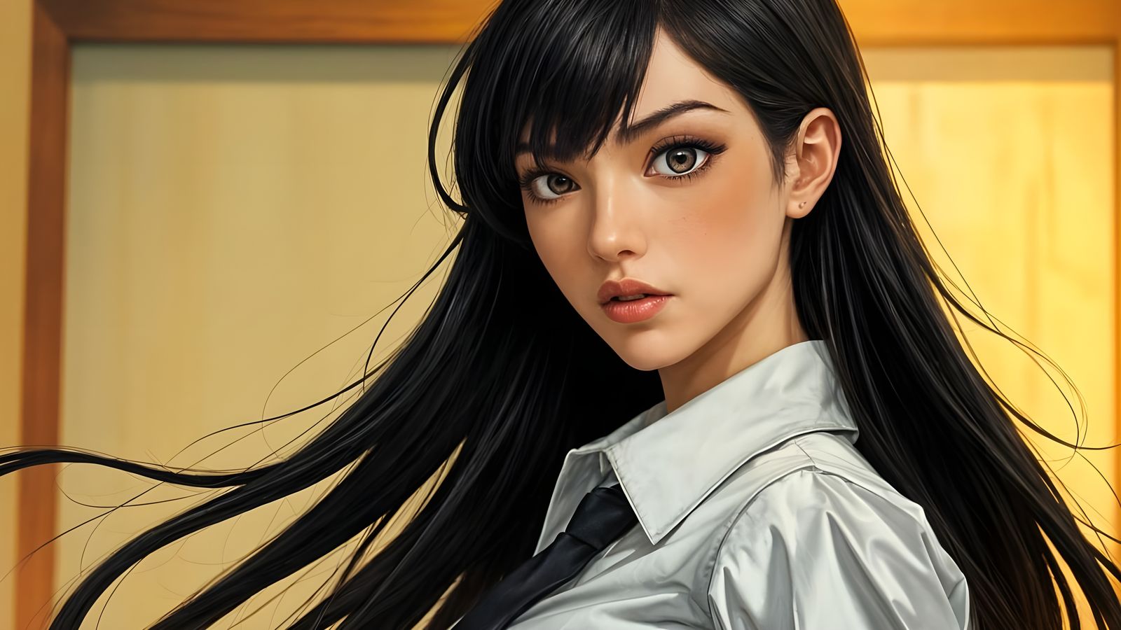 Captivating Portrait of Makima from Chainsaw Man