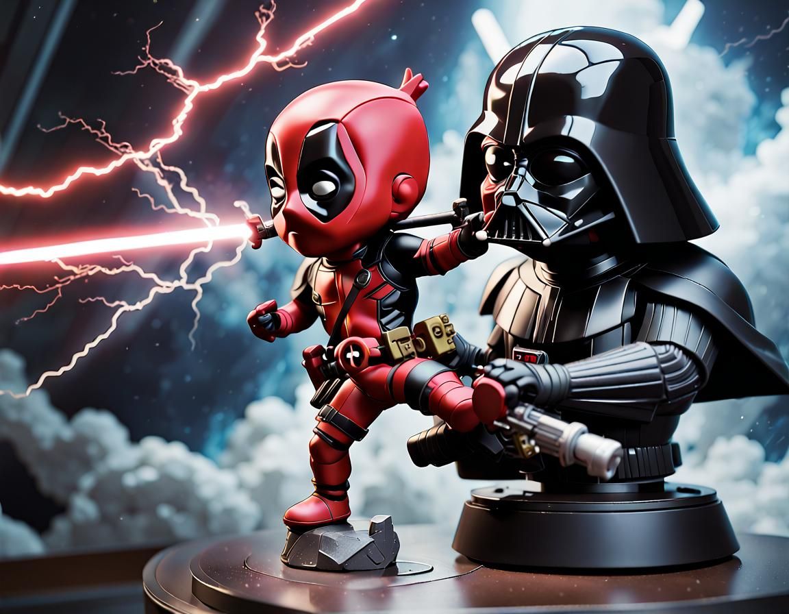 Leave my leg you Vader :D