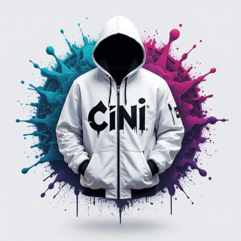 Graffiti Style Logo for Clothing Brand Cini