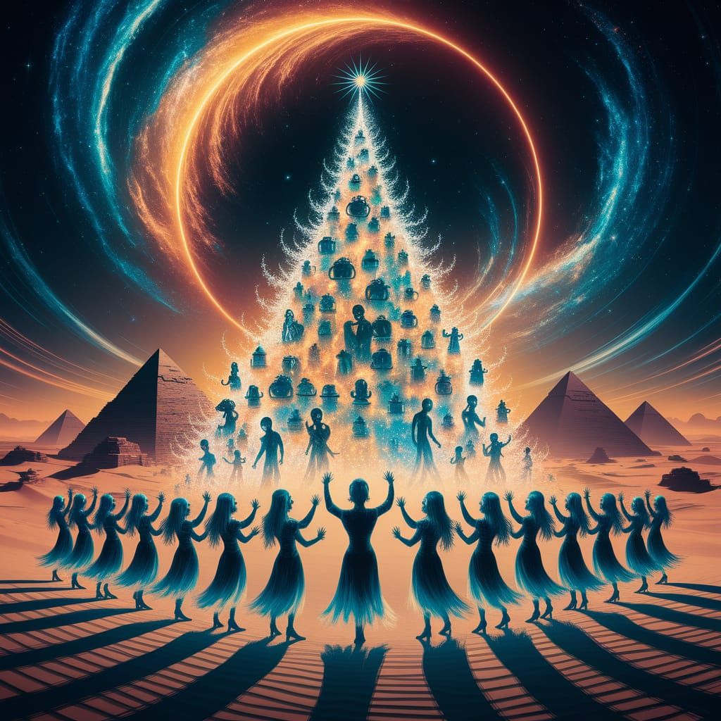 Cosmic Egypt: Undead Carolers Blend Christmas and Halloween