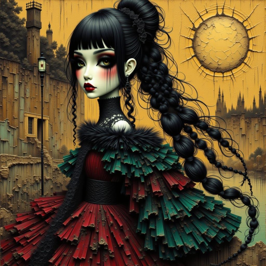 <lora:Manga Gothica:1.0>