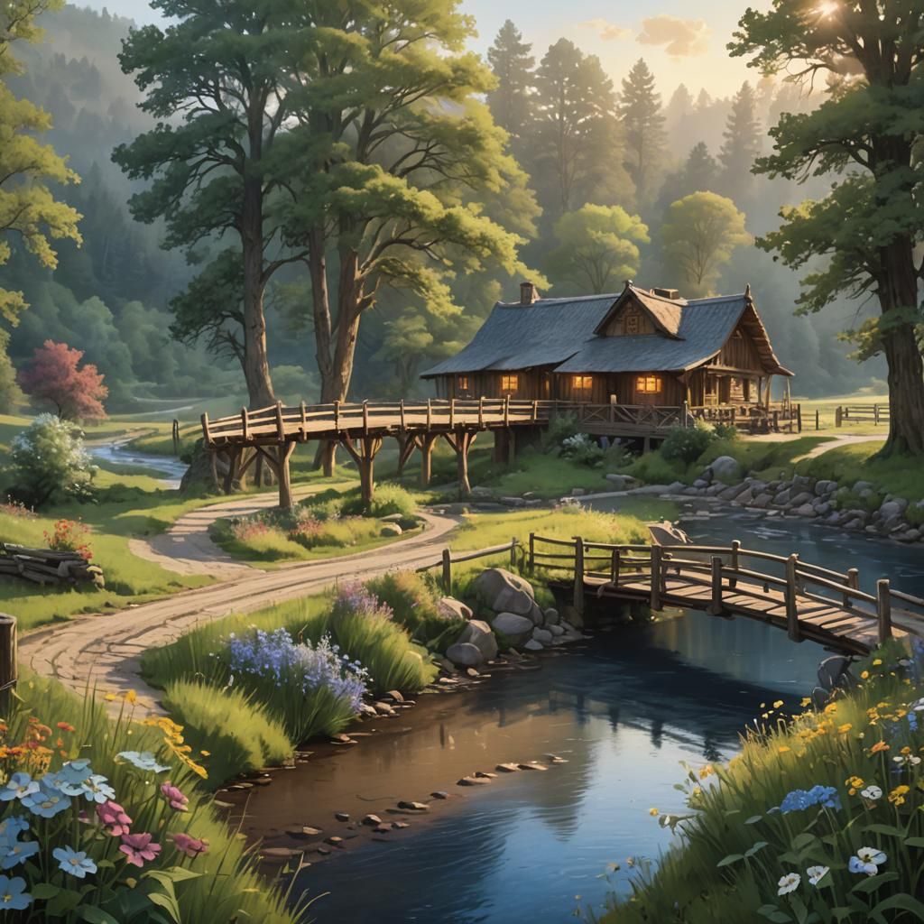 Cozy Valley Inn at Misty Dawn