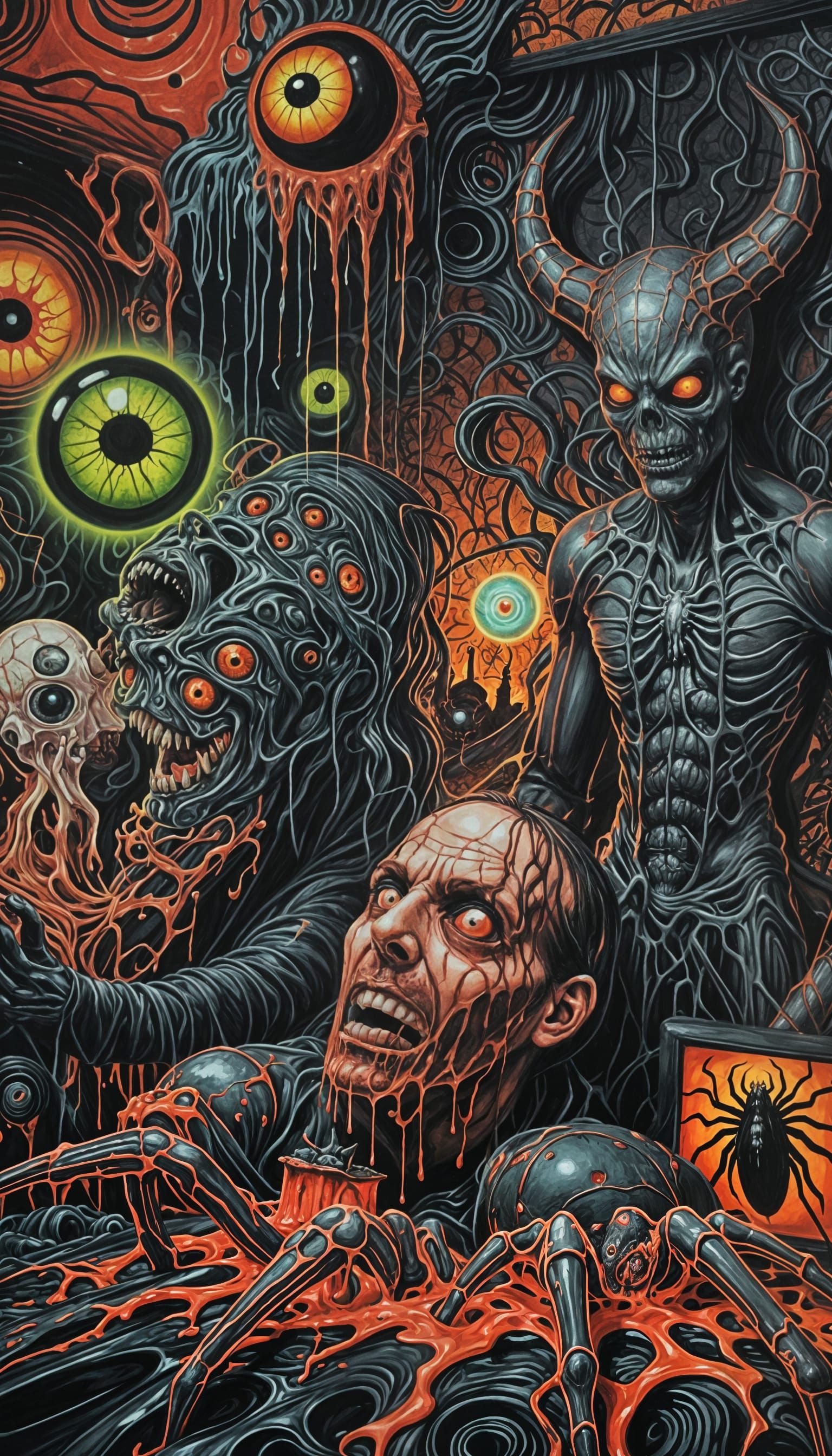 Horrific DMT Trip: A Surreal Nightmare in High Quality