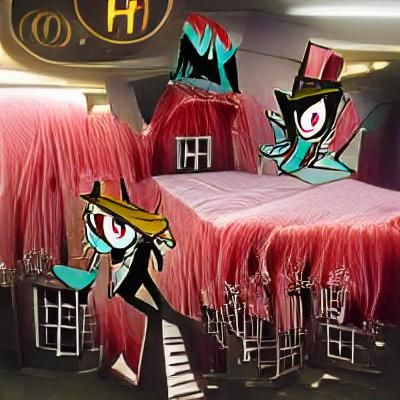 Hazbin Hotel Logo: Cartoon Typography