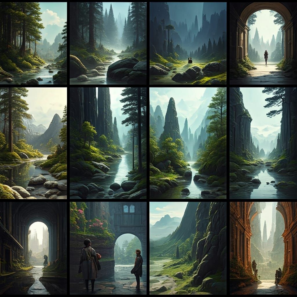 An hour of creations