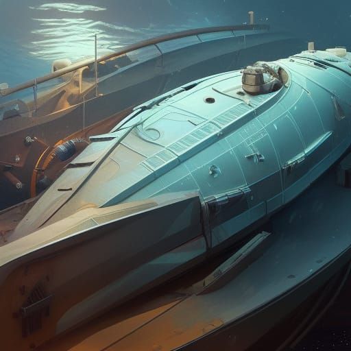 James Bond's Undersea Lair in 1960s Concept Art