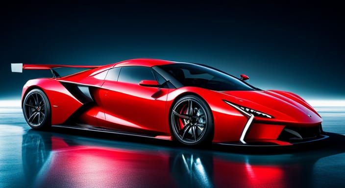 Sleek Modern Supercar Design