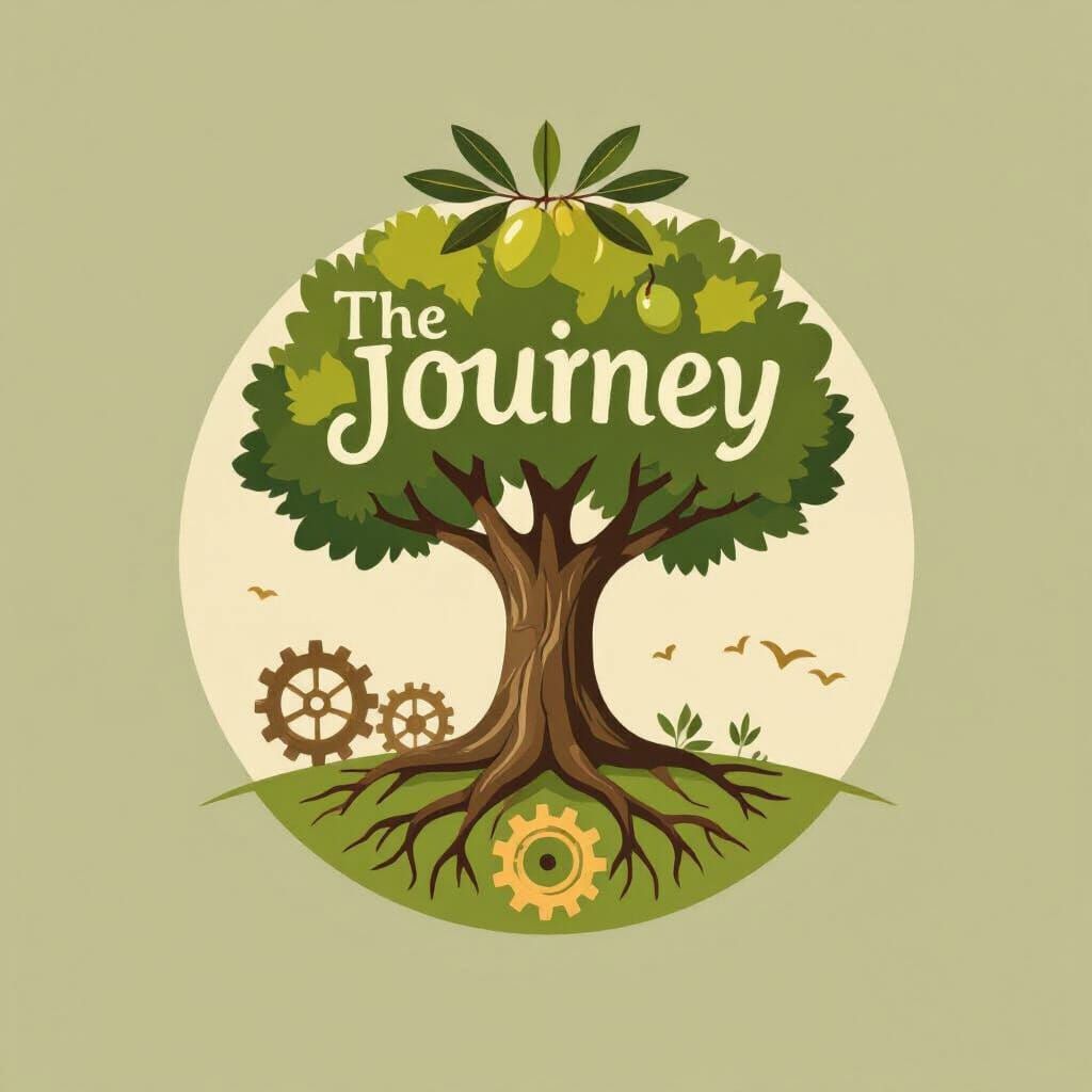 Olive's Journey Logo: Tree to Table for Kids