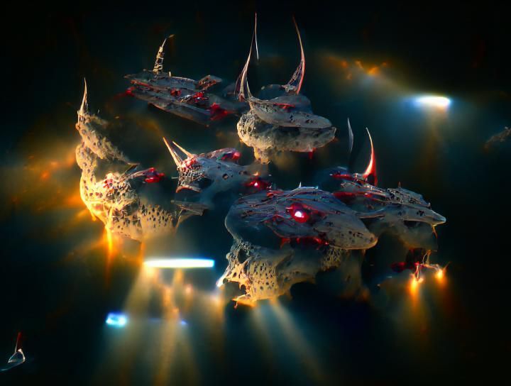 Gothic Starbase in Deep Space