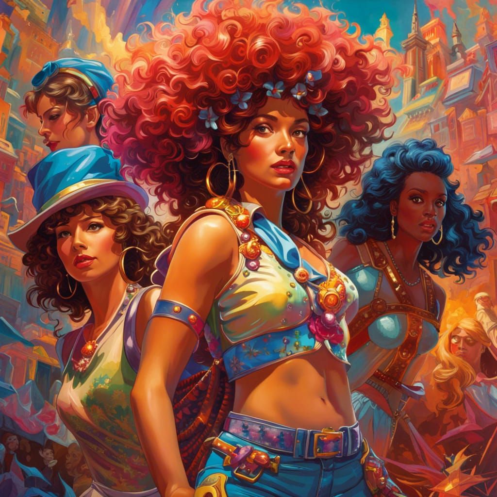 1980s Women's Aerobics Gym Class