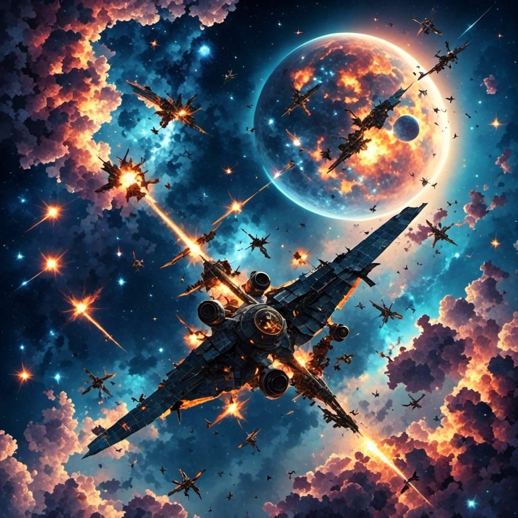 Night Sky and Sunshine Fusion