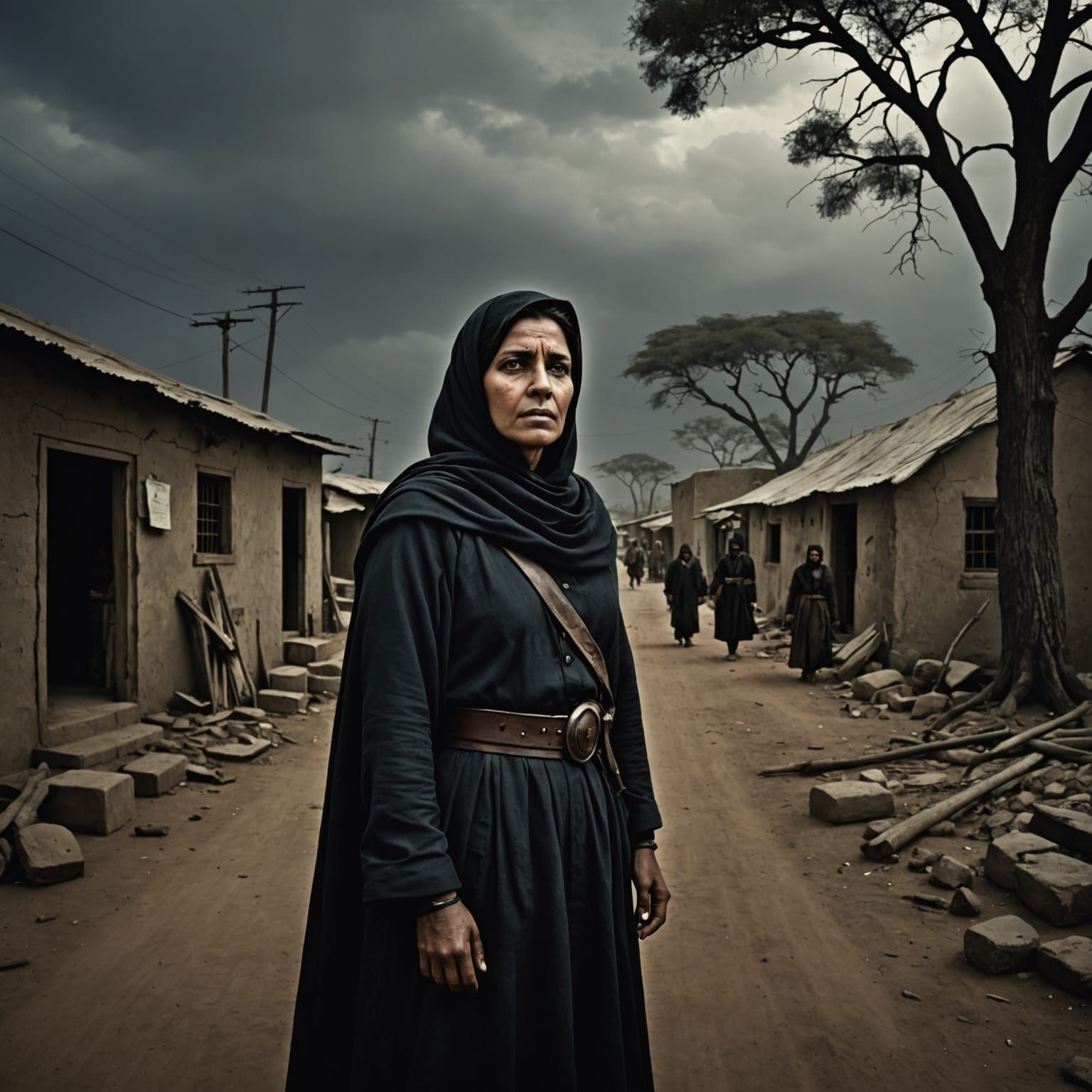 Grimdark Photograph in Dramatic Style