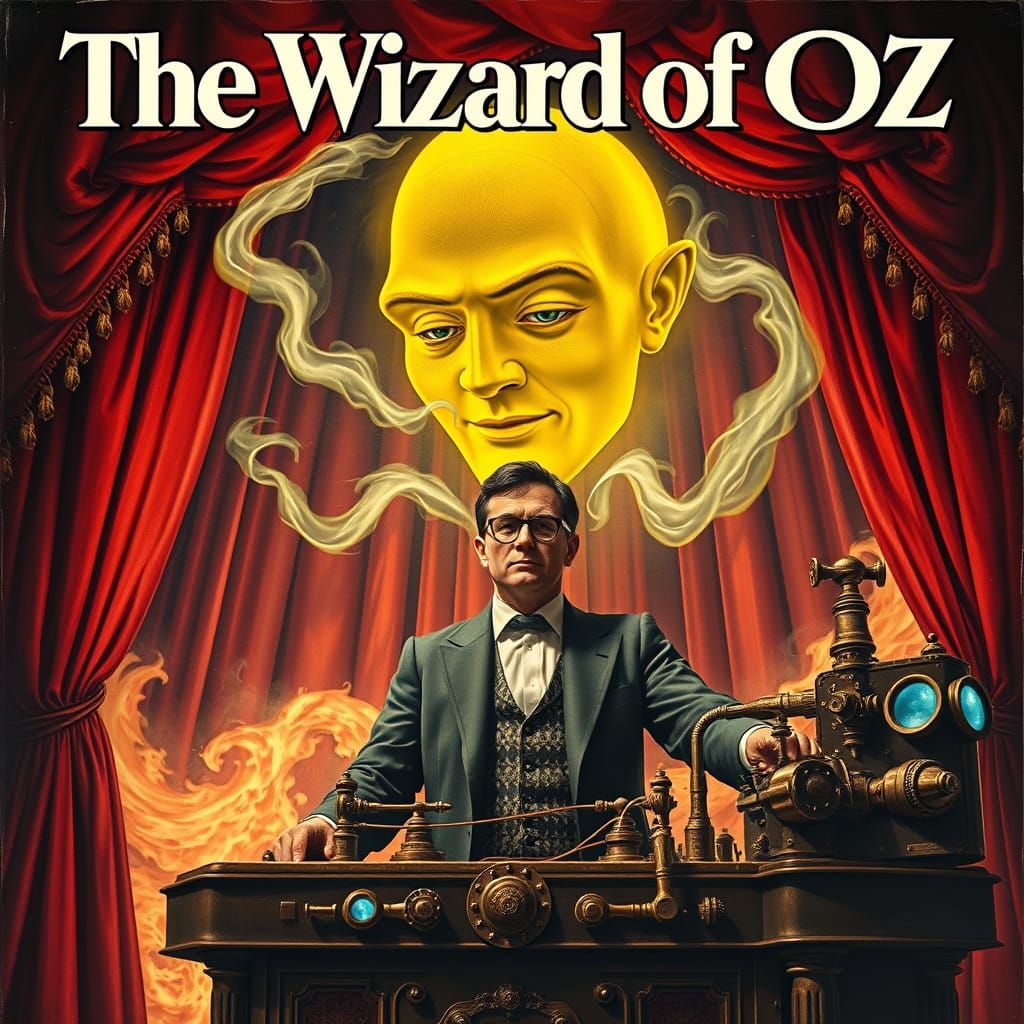 Magazine cover. "The Wizard of Oz"