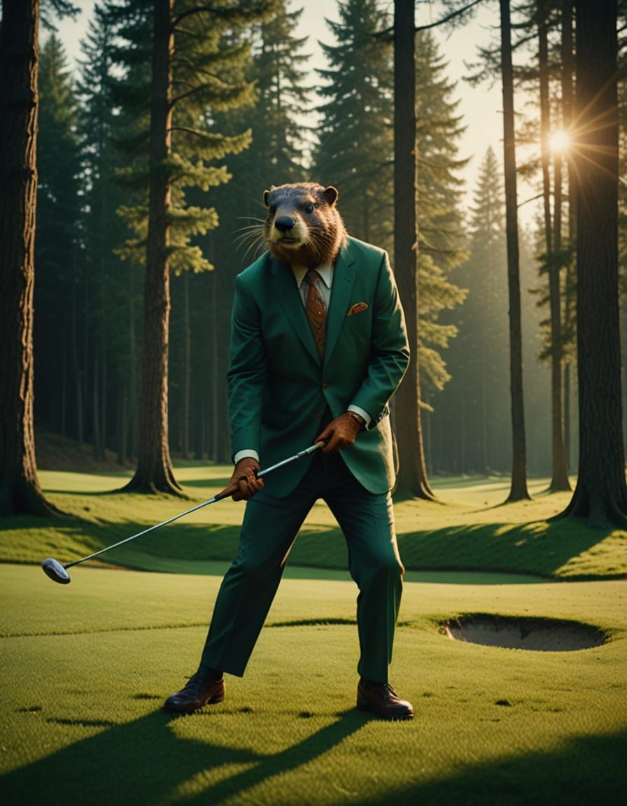 Epic Cinematic Portrait of a Larger-than-Life Beavraluzzio