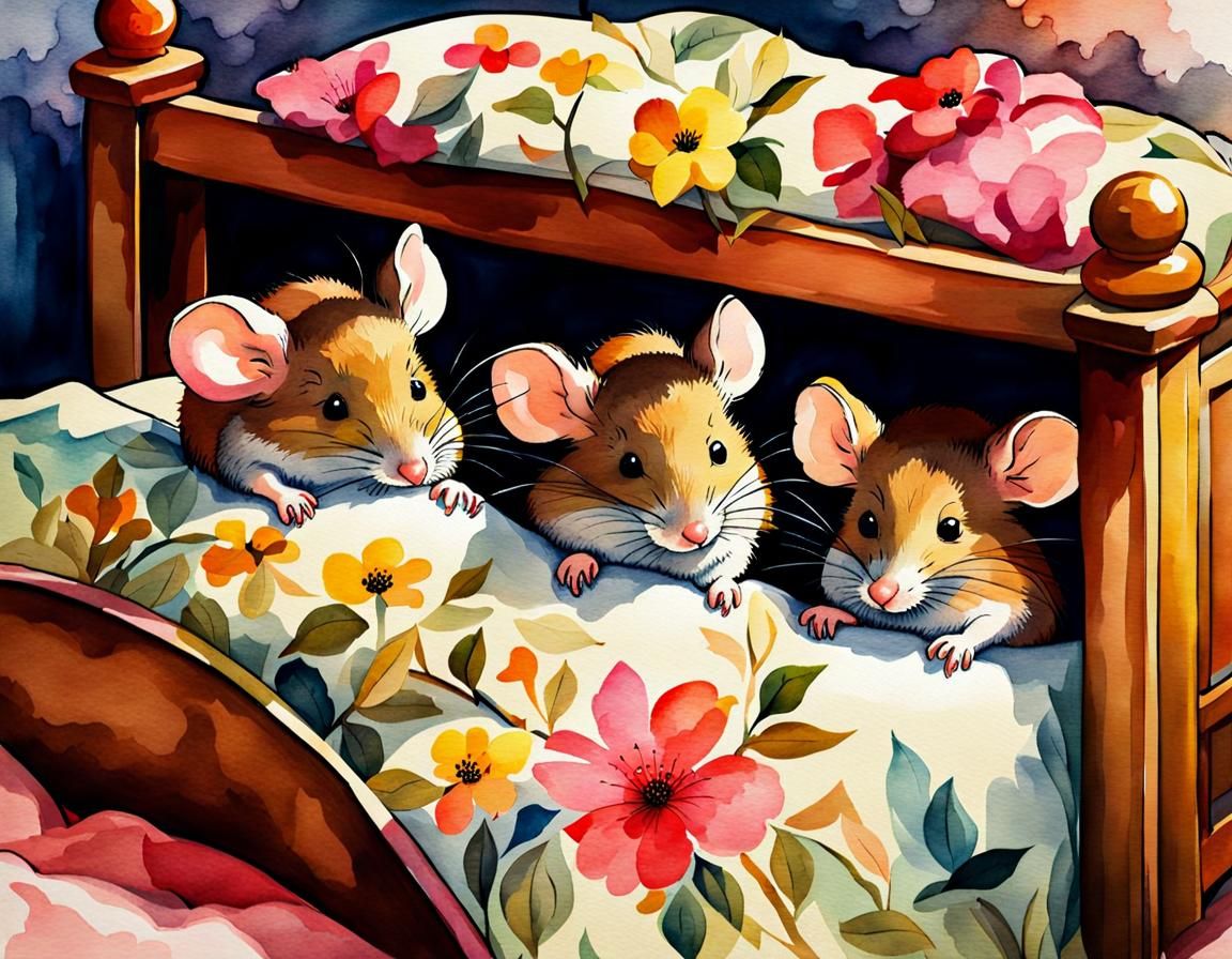 Mice in their Bedroom 4b