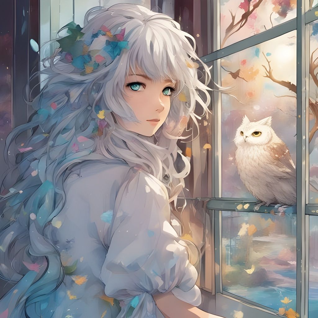 Majestic Owl Portrait