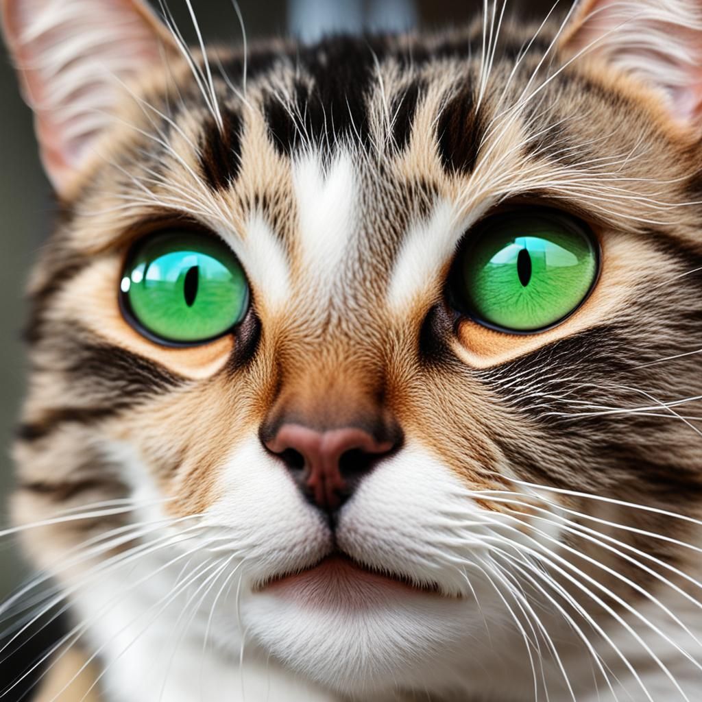 Dreamlike Cat Creature: An AI Generated Image