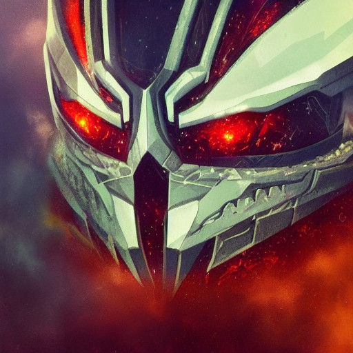 Reptilian Alien in a Gritty, Industrial Portrait