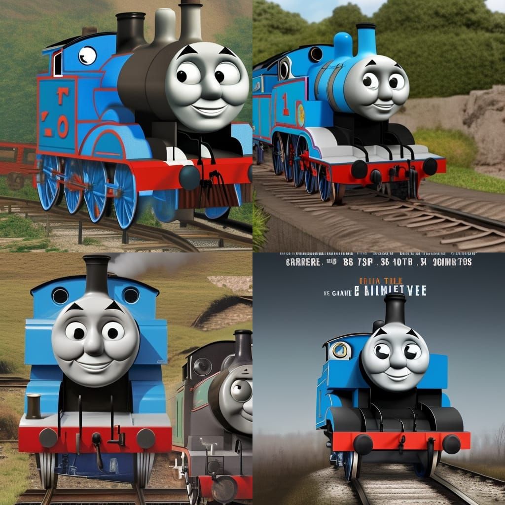 thomas the tank engine, but it's a gritty crime drama