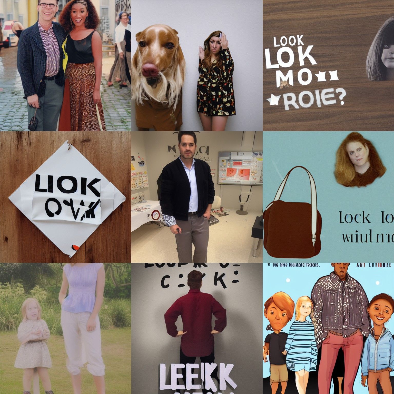 Abstract AI Image of Looking