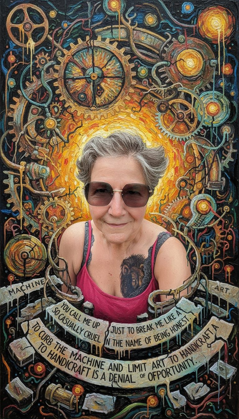 Mystical Earworm Voices in Vibrant, Detailed Illustration