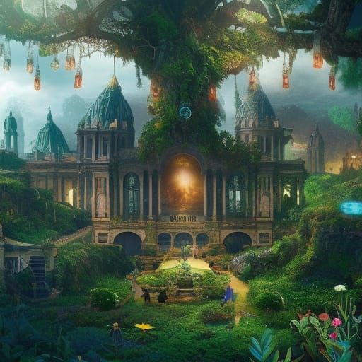 Enchanted Fae Transform a Lush Country Town