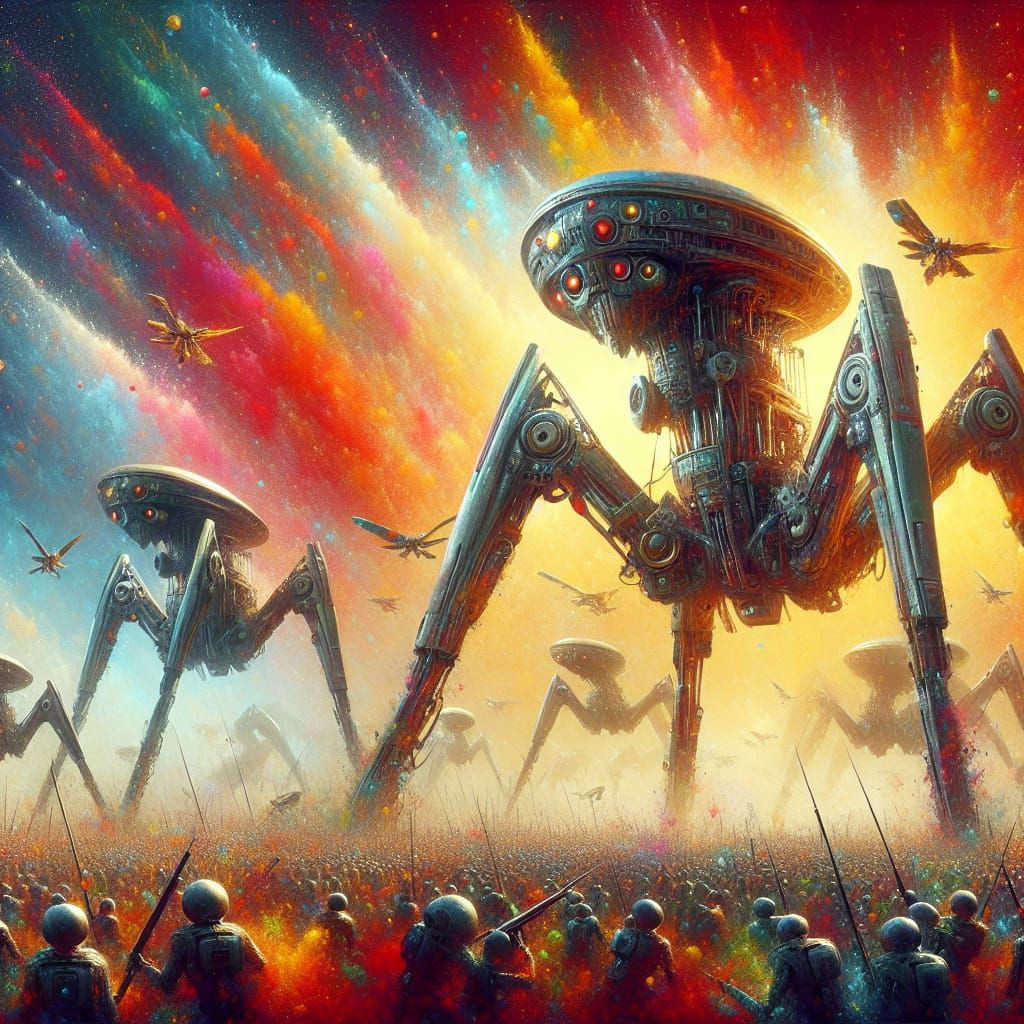 Alien Tripods vs Triffids: Future Earth Battle