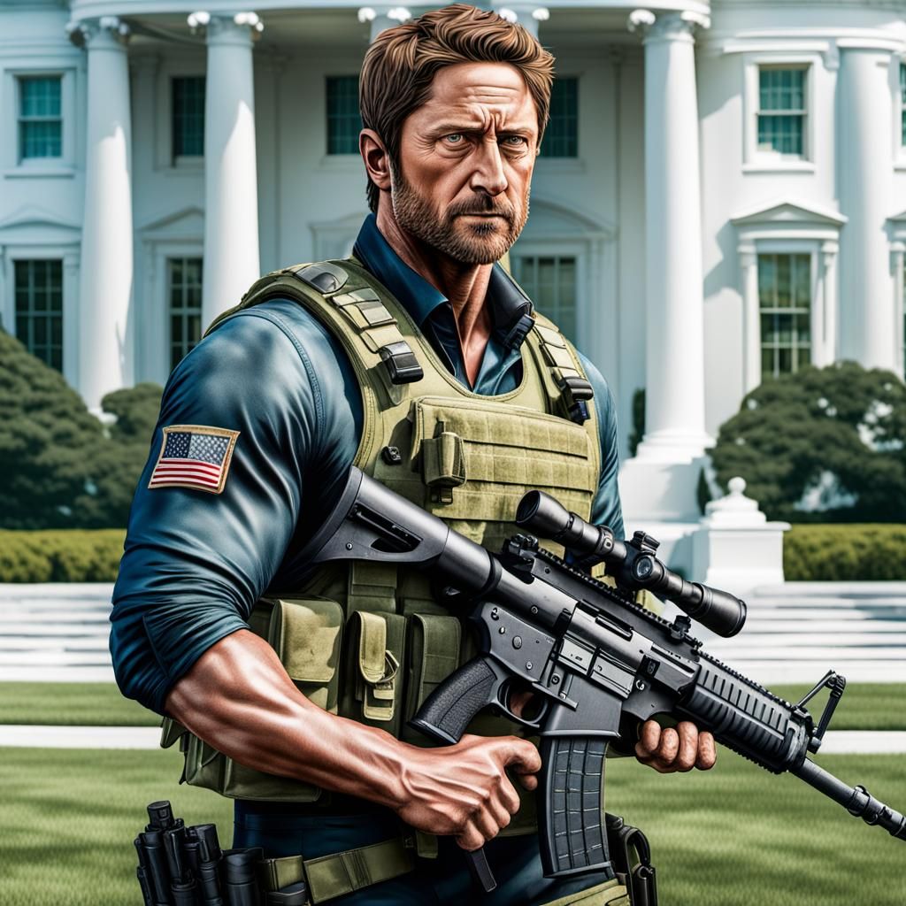Olympus has fallen, Gerard Butler