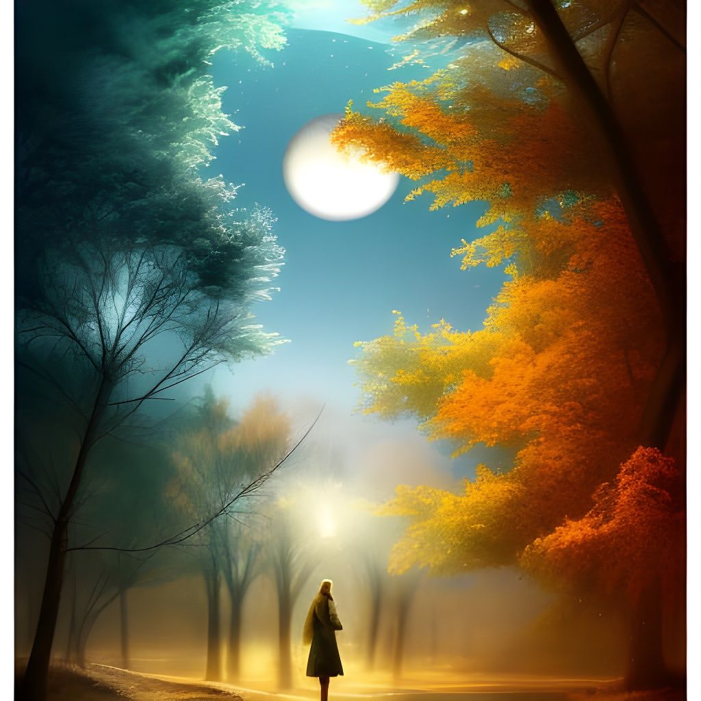 The Four Seasons: Glass Bubble Art