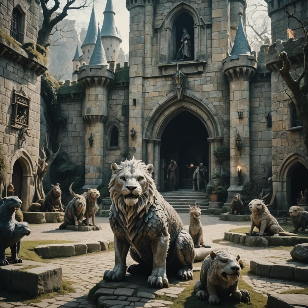 Narnia: The White Witch's Castle Courtyard