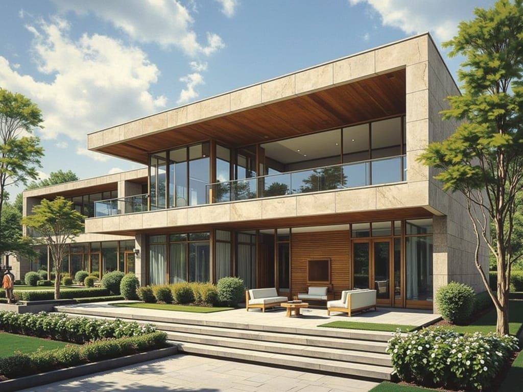 Modernist Masterpiece in Harmony with Nature