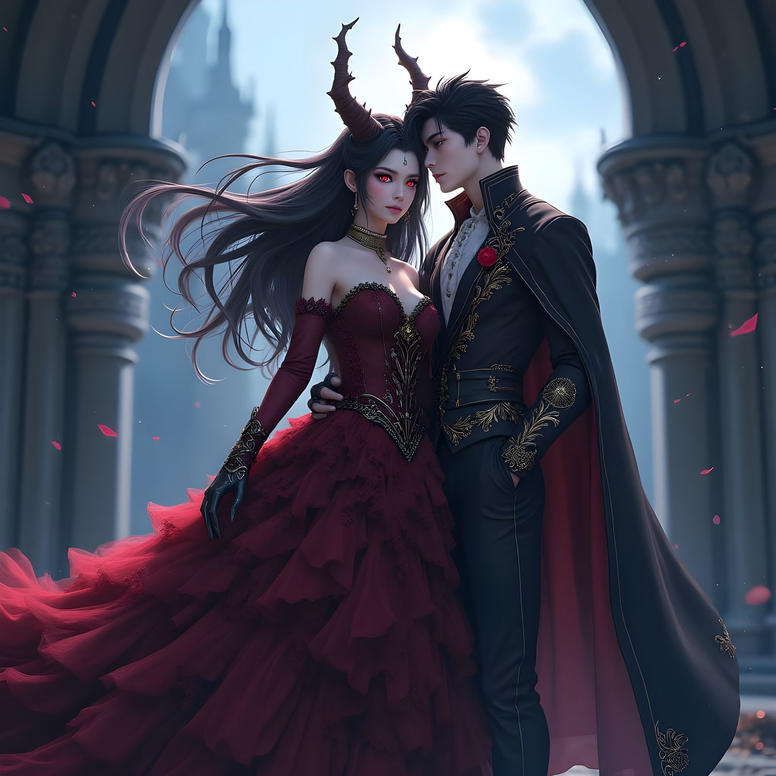 Royal Demon Romance in Fantasy Realm