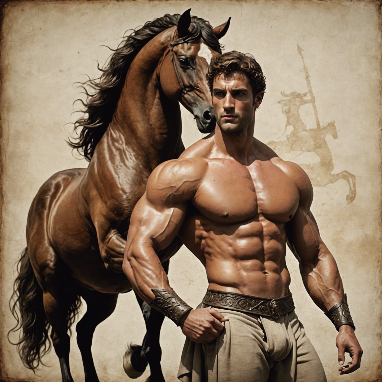 Greek Centaur: Man and Horse in Mythology