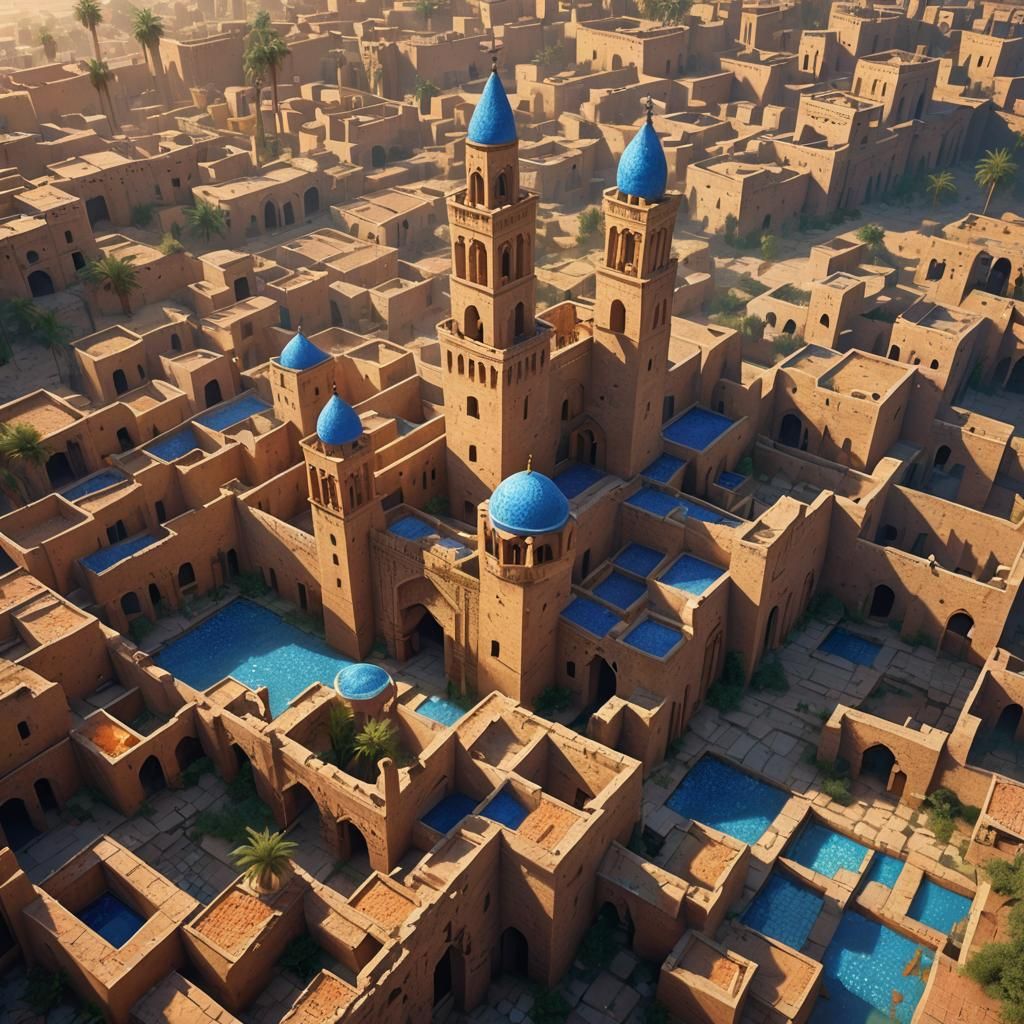 Taroudant Ruins: Fantasy Concept Art