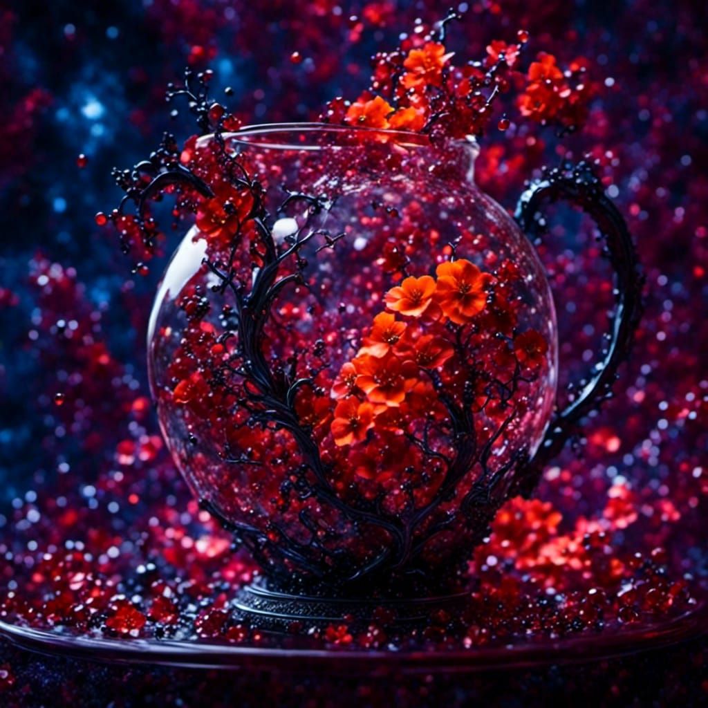 Magical World Inside a Glass Jug
