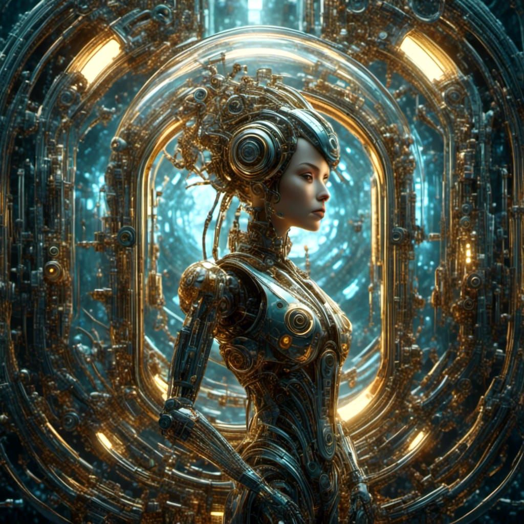Cybernetic Portal: A Unique Cyborg World