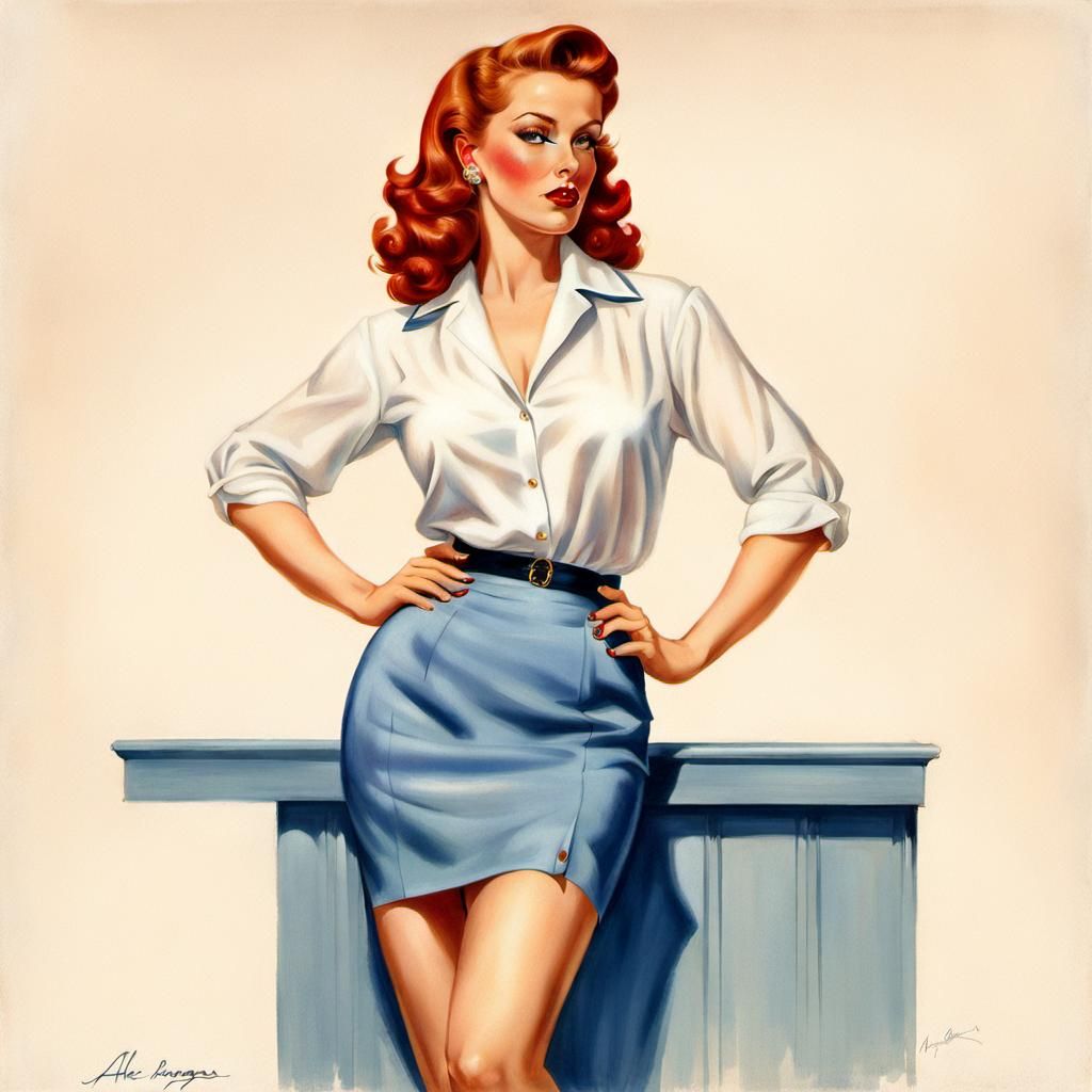 Beautiful woman waiting for her boyfriend