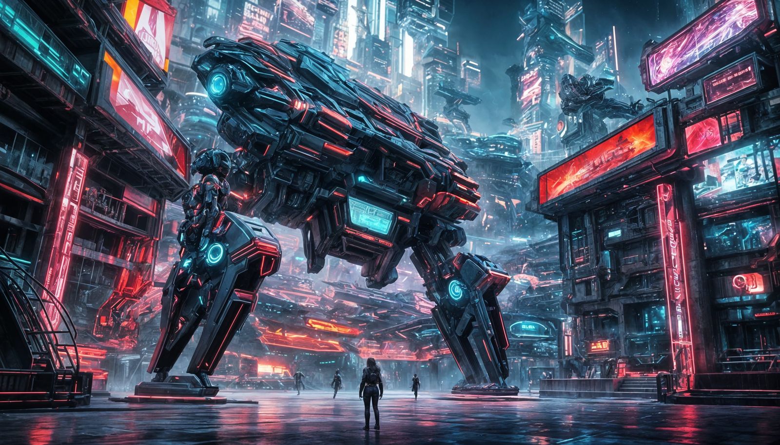 Cyberpunk Girl Xbox Console