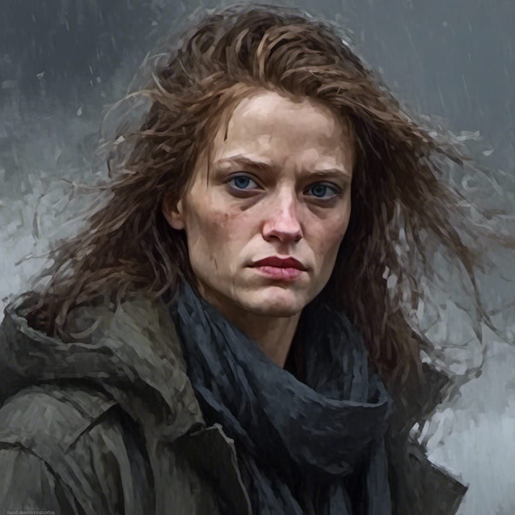 Science Fiction Portrait in Hyperrealistic Style