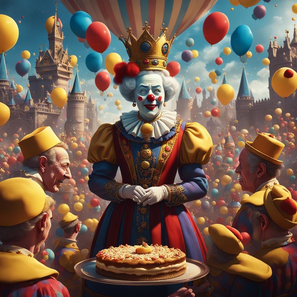 Queen's Coronation Reimagined as Fantasy Art