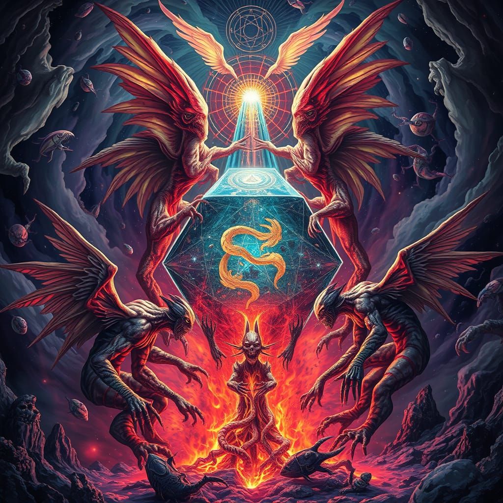 Cosmic Horror in a Swirling Vortex of Astral Nightmares