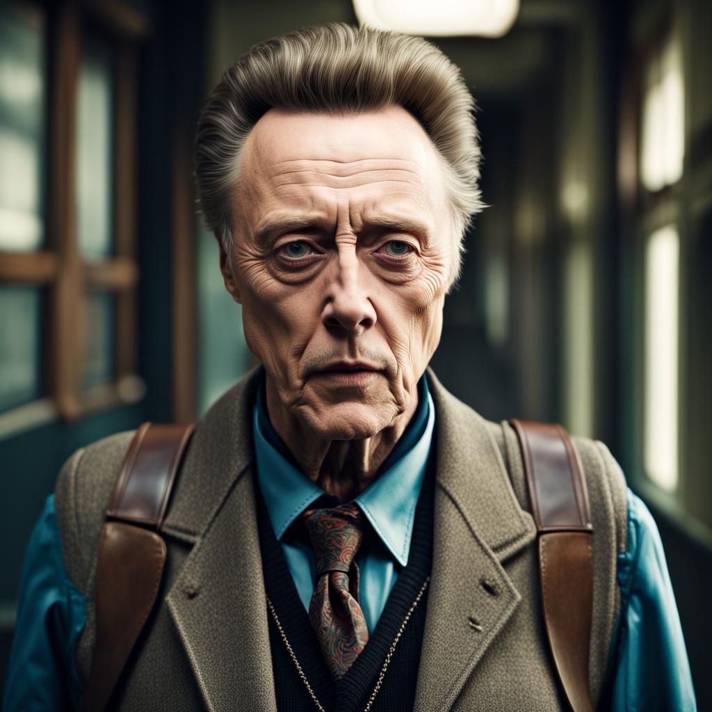 Christopher Walken as Hipster College Student