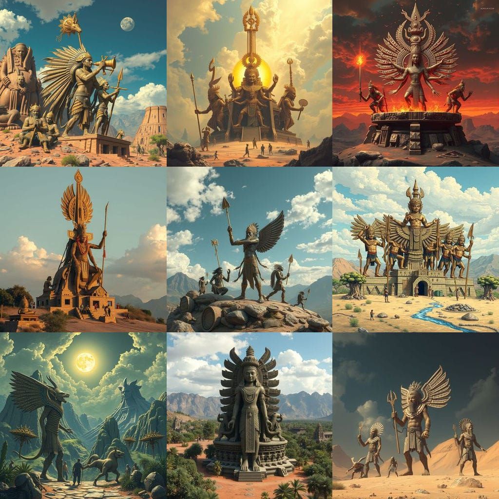 Anunnaki: An AI Interpretation