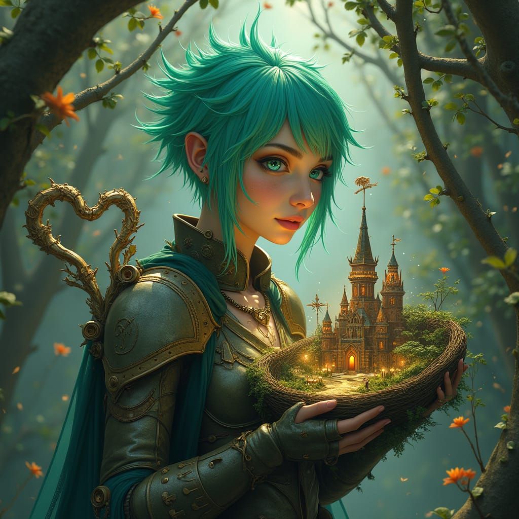 Steampunk Valkyrie Guards Miniature Kingdom