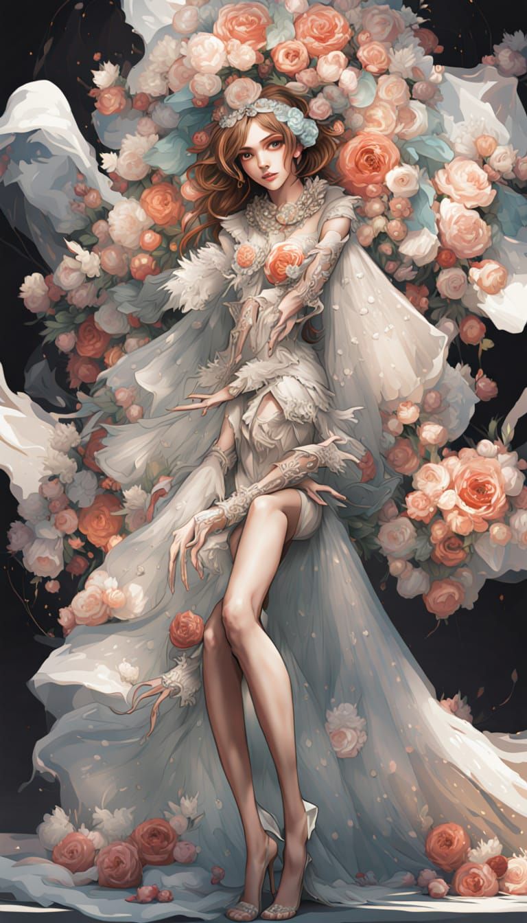 AI Apprentice Creates Expressive Floral Beauty