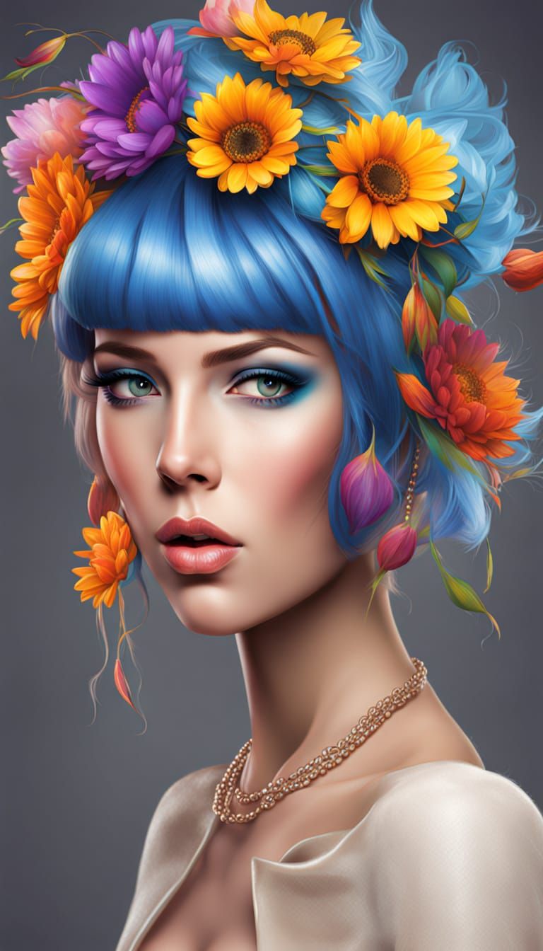 AI Apprentice Creates Expressive Art in Vibrant Colors