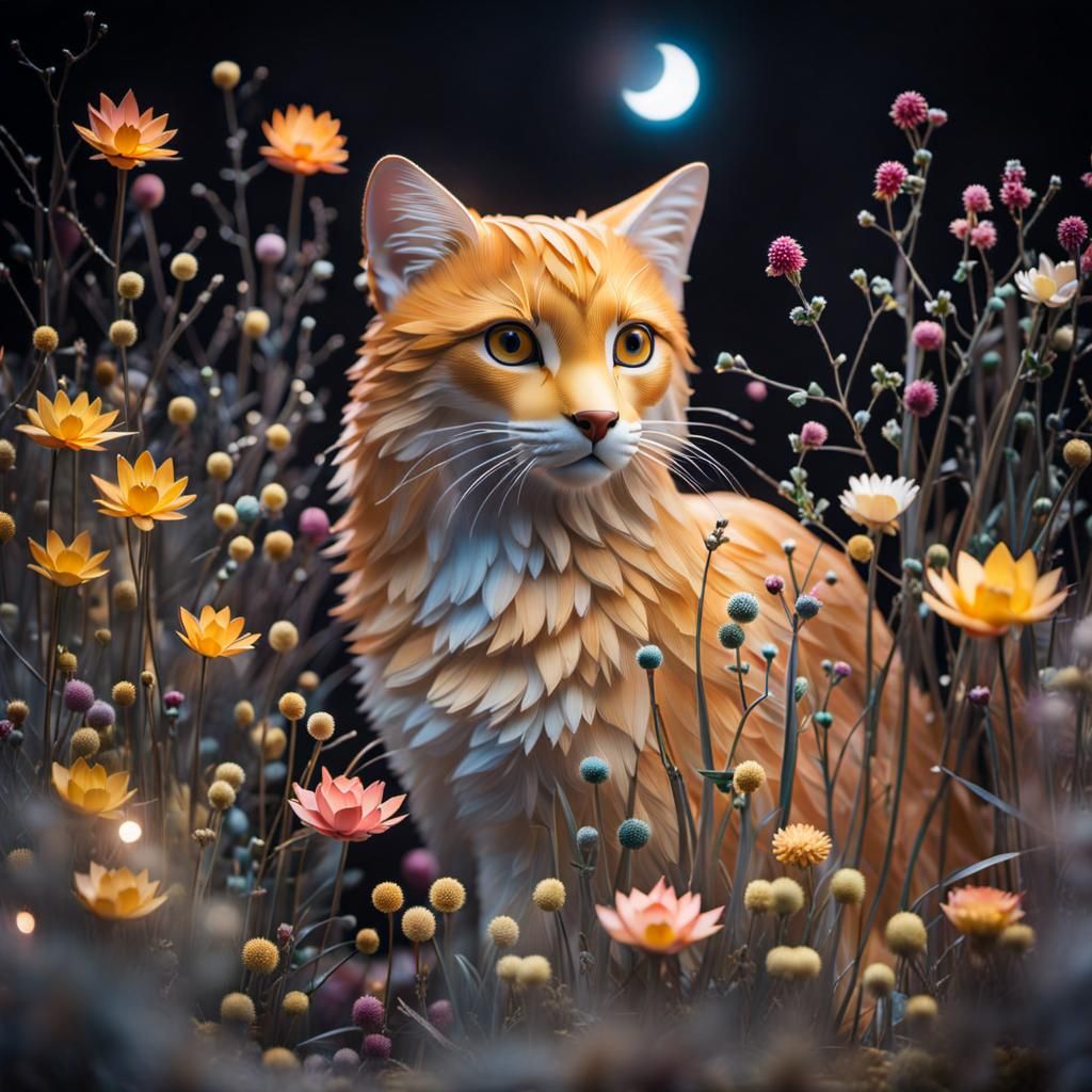 Diorama of Colorful Metal Sheets with Bokeh