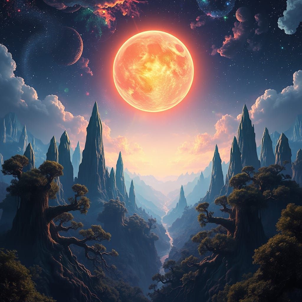 Starlight Illuminates Enchanted Realm