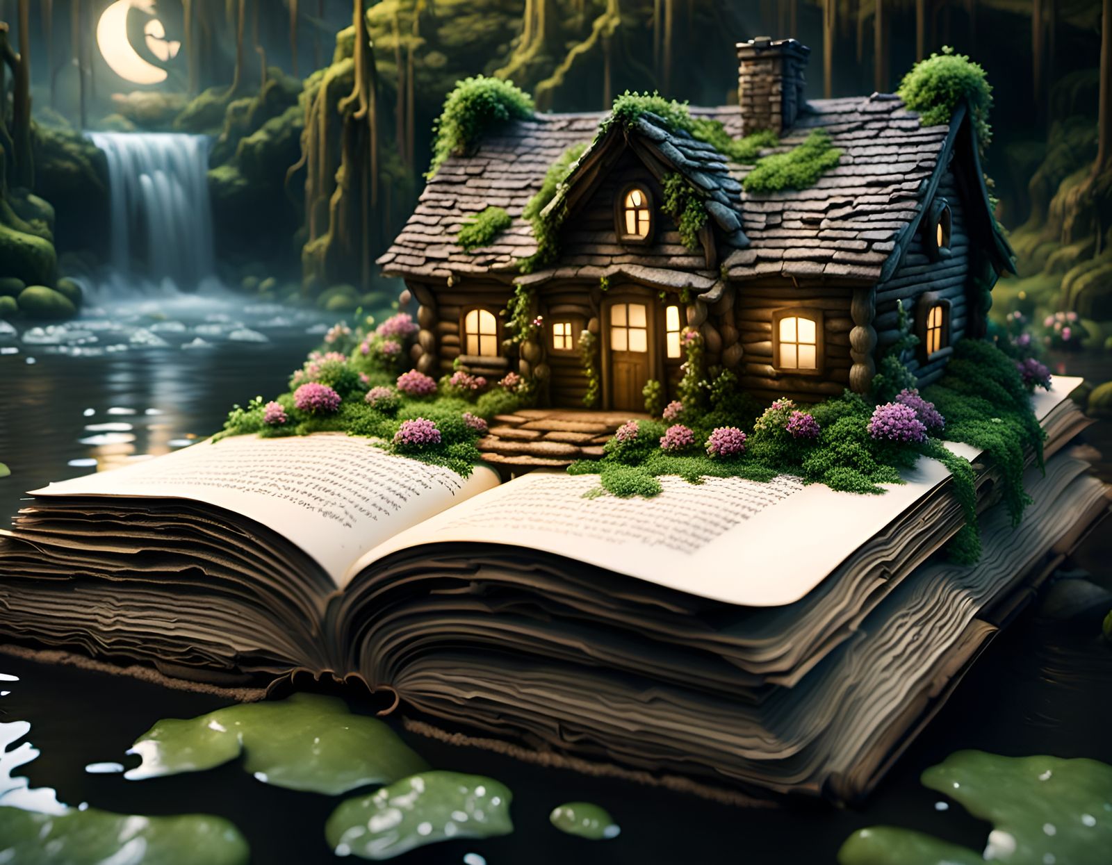 Once upon a time there was a cozy house..