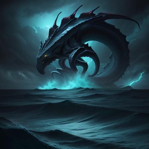 Sea Dragon vs Cthulhu: Epic Sea Battle